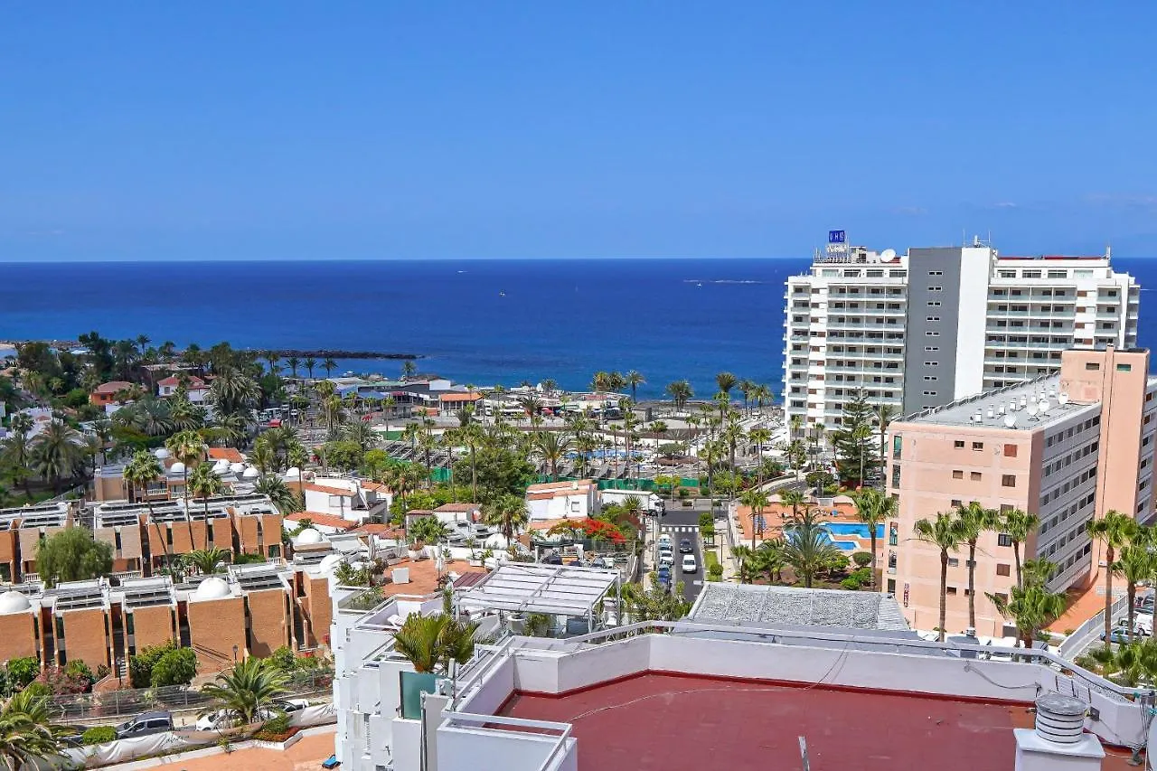 Stylish Modern Studio With Ocean View And Pools, 1001, Ponderosa Playa de las Américas 0*,  İspanya